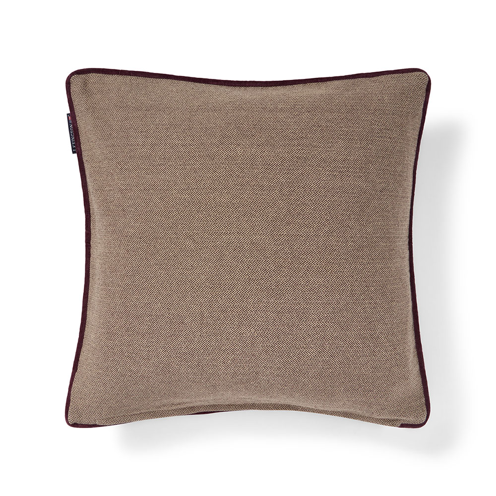 Lexington Letter Patch Tweed Organic Cotton Kuddfodral 